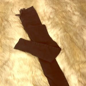 Black skinny jeans
